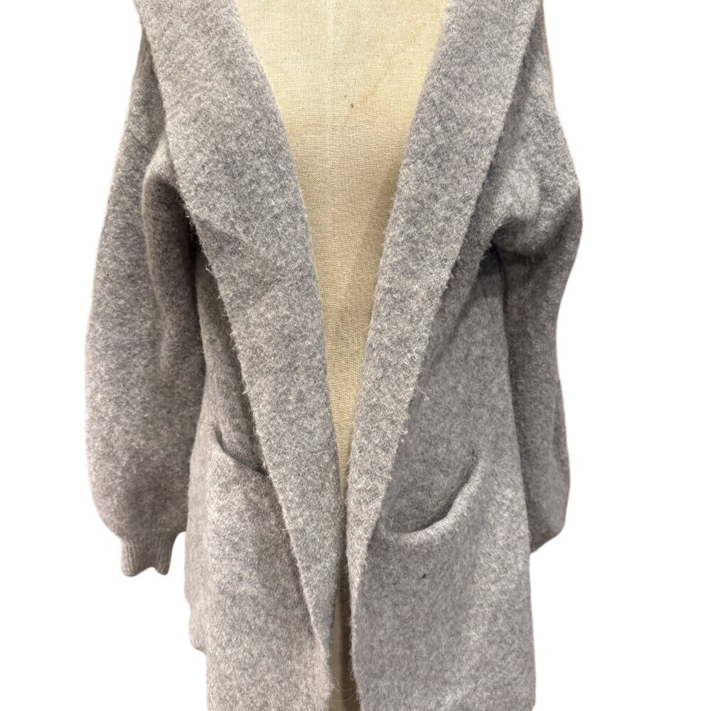 🧥 Beryll Vivi Cashmere Cropped Coat – Pebble Gray | One Size - Picture 5 of 9